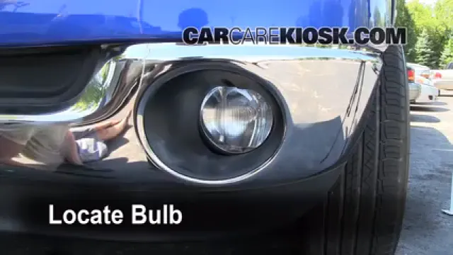 2007 Dodge Ram 1500 Laramie 5.7L V8 Extended Crew Cab Pickup Éclairage Feu antibrouillard (remplacer l'ampoule)